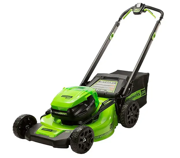greenworks MO80l00 80V 21 Inch Brushless Self Propelled Lawn Mower