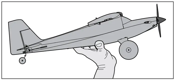 E flite EFLU8950 Turbo Timber Evolution -Hand Launching