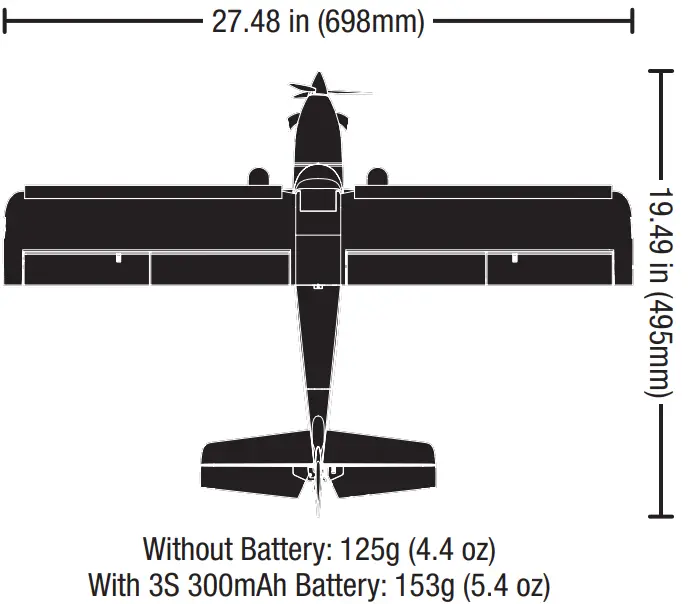 E flite EFLU8950 Turbo Timber Evolution -Recommended Equipment