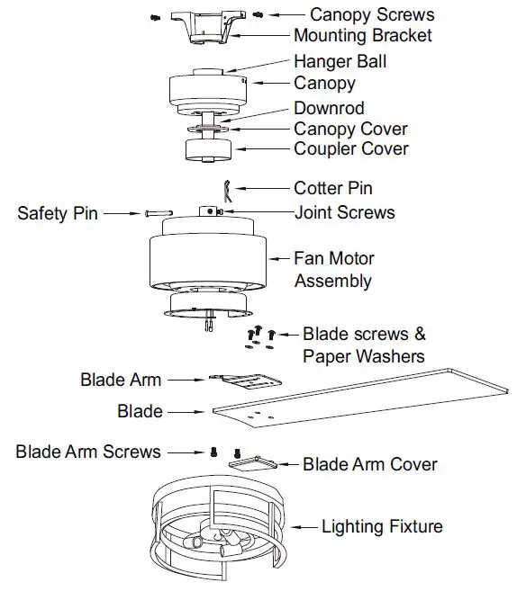 Breezary-27014-BK-A1-Merwry-52-in-Indoor-Black-Ceiling-Fan-4