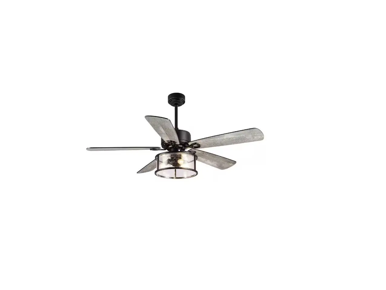Breezary 27014-bk-a1 Merwry 52 In. Indoor Black Ceiling Fan User Manual