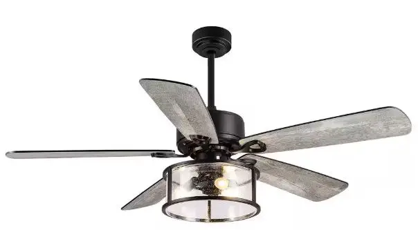 Breezary-27014-BK-A1-Merwry-52-in-Indoor-Black-Ceiling-Fan