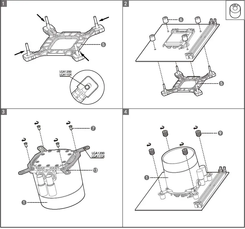 DEEPCOOL-CASTLE-240EX-Liquid-CPU-Cooler-FIG-2