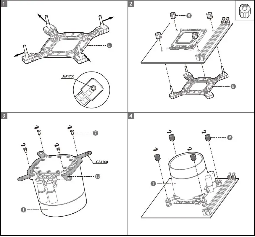 DEEPCOOL-CASTLE-240EX-Liquid-CPU-Cooler-FIG-3