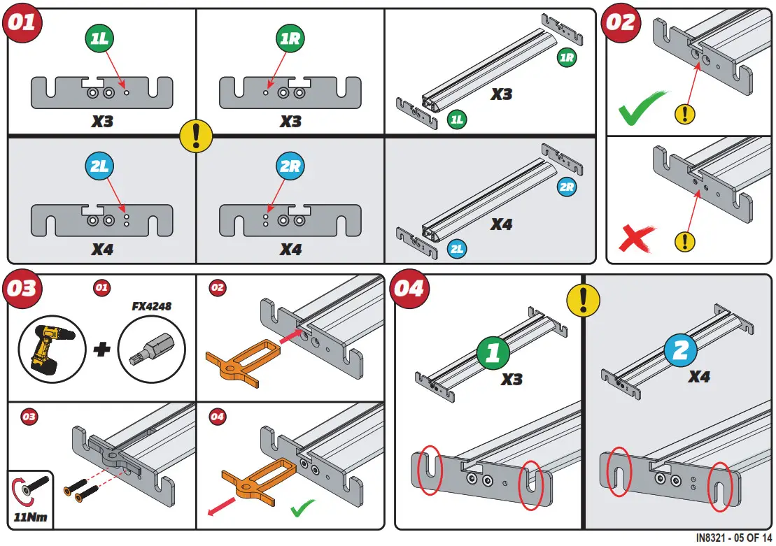 VAN GUARD IN8321 ULTI Rack+ Roof Rack - BEFORdE