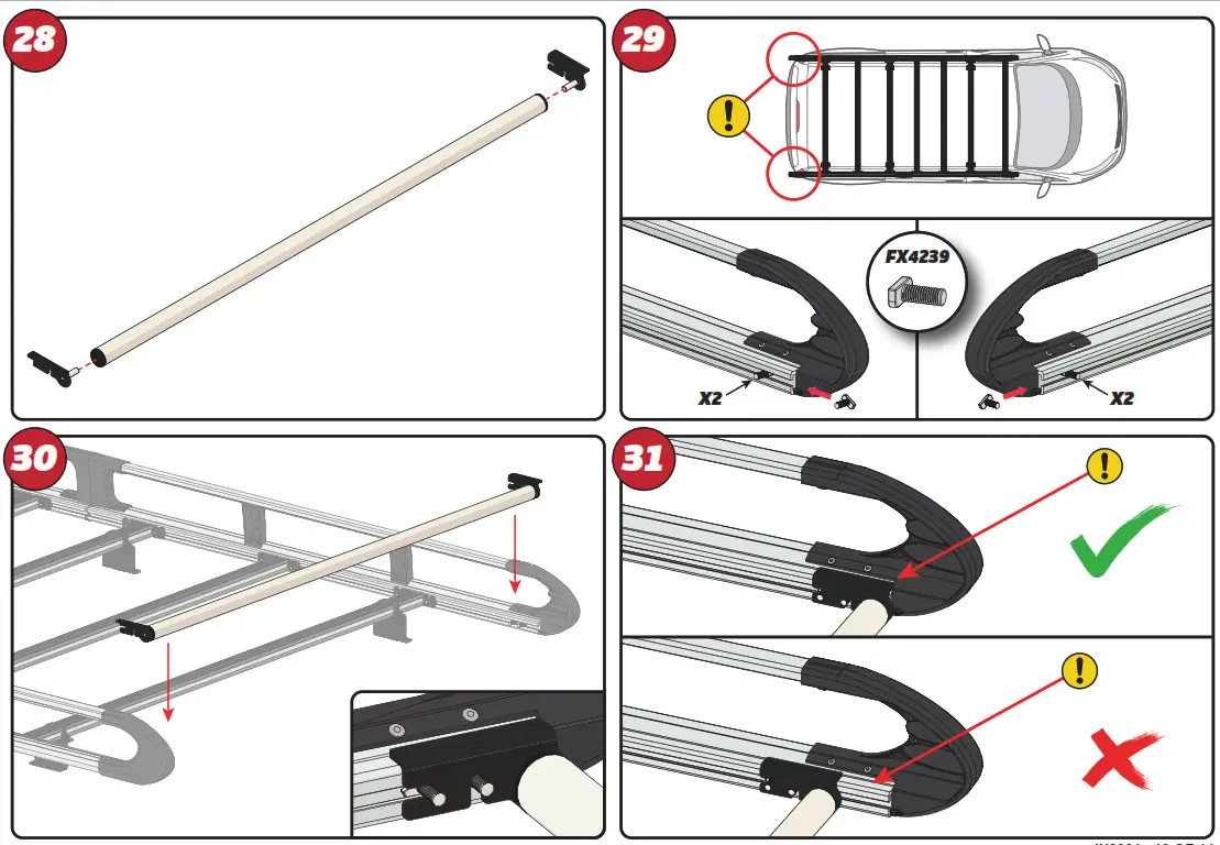 VAN GUARD IN8321 ULTI Rack+ Roof Rack - fig 13