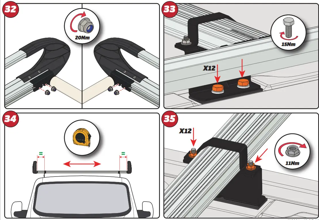 VAN GUARD IN8321 ULTI Rack+ Roof Rack - fig 14