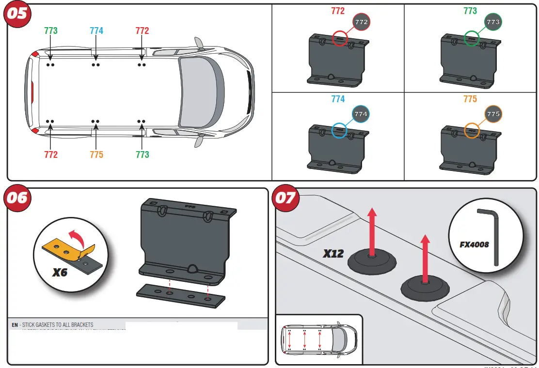 VAN GUARD IN8321 ULTI Rack+ Roof Rack - fig 4
