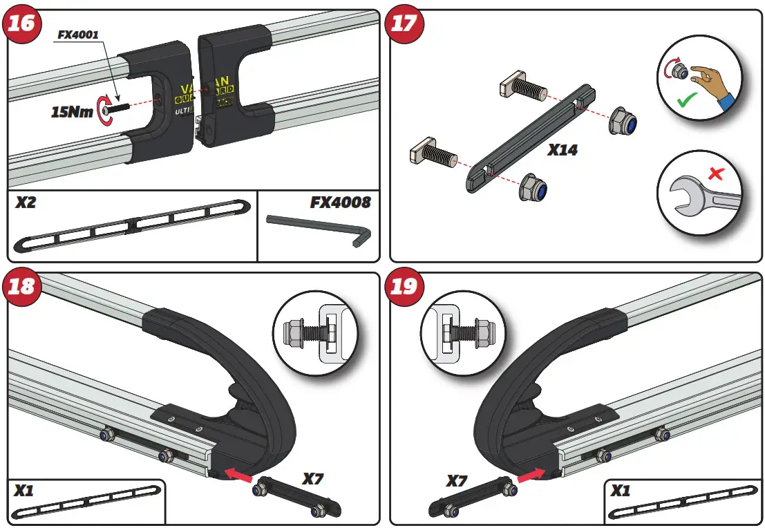 VAN GUARD IN8321 ULTI Rack+ Roof Rack - fig 8