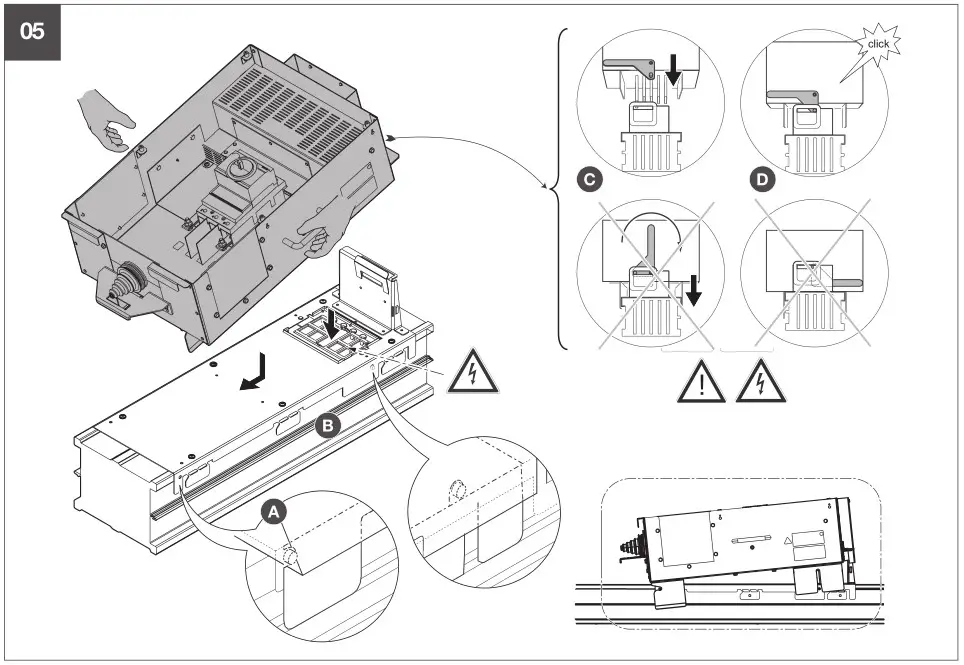 Hager DE BG5 Tap-Off Box Size 4 or 5 For MCCB - Fig 5