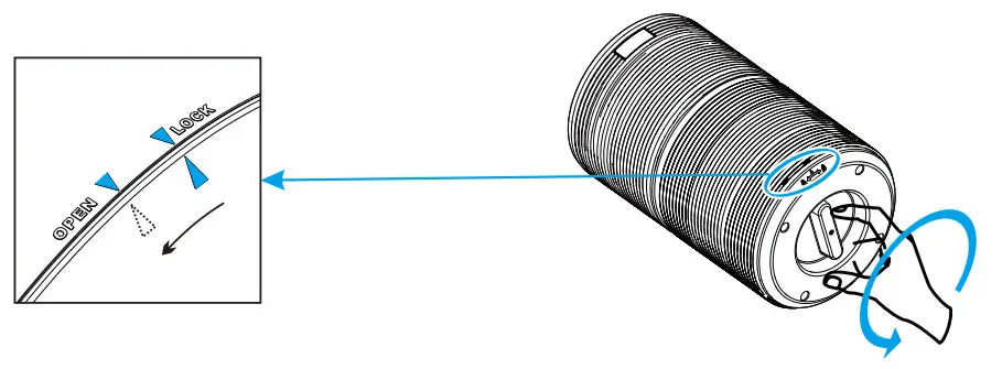 Xiamen Vork Health Industry VK-6089AW Air Purifier - filter 1