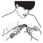 Shaving without skin guard 