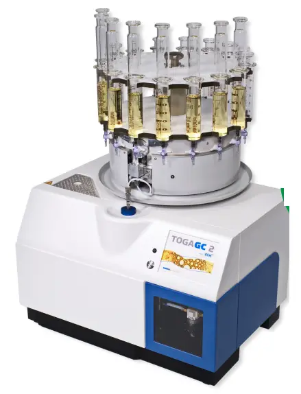 ENERGY SUPPORT TOGA GC 2 Dissolved Gas Analysis with Automated Full Vacuum Degassing