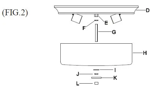 SIGNATURE HARDWARE-953131-Gardenville-Flush-Mount-Light-3