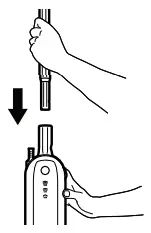 Dirt Devil R1 Steam Mop Hard Floor Cleaner - Assembly 2