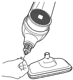 Dirt Devil R1 Steam Mop Hard Floor Cleaner - Cleaning Blockages 2