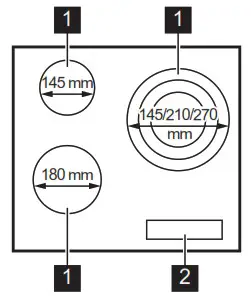 Electrolux EHF6232FOK Radiant Hob Ceramic Hob - PRODUCT DESCRIPTION 1