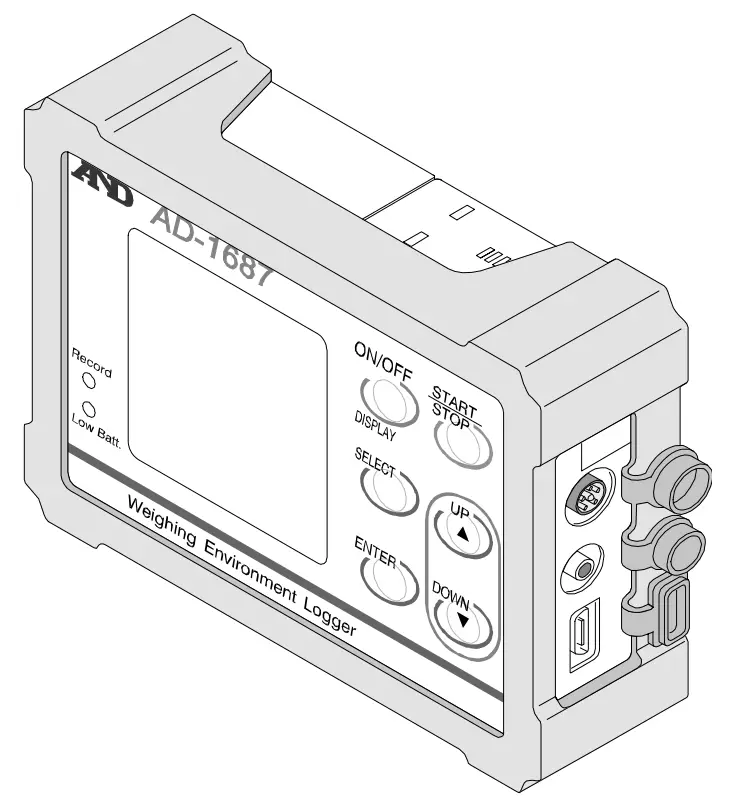 A D Weighing AD-1687 Environment Logger