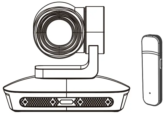 Moertek MW2024-10X PTZ 2.4G Wireless Transmission Camera -