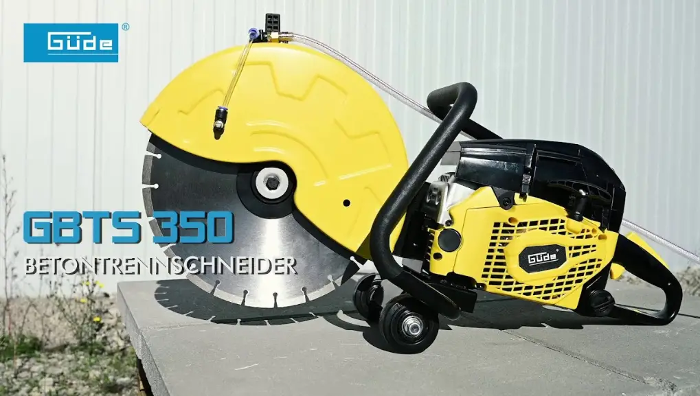 Gude Gbts 350 Concrete Saw Instruction Manual Gude Gbts 350 Concrete Saw Instruction Manual