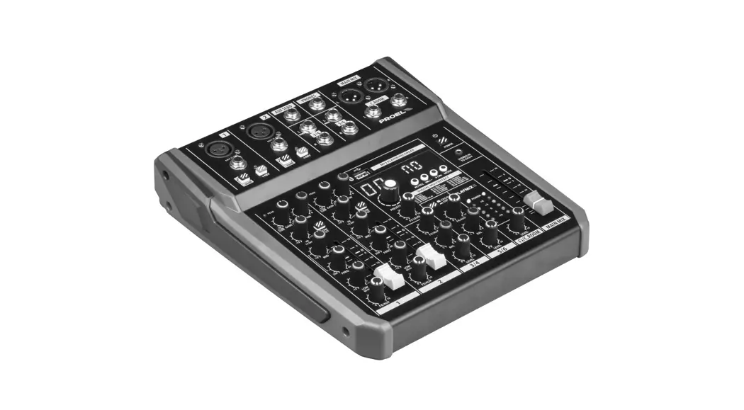 Proel Playmix8 Mixing Consoles User Manual Proel Playmix8 Mixing Consoles User Manual