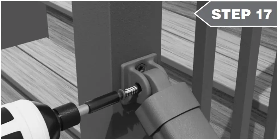 STAIR RAIL INSTALLATION