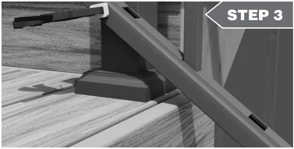 STAIR RAIL INSTALLATION