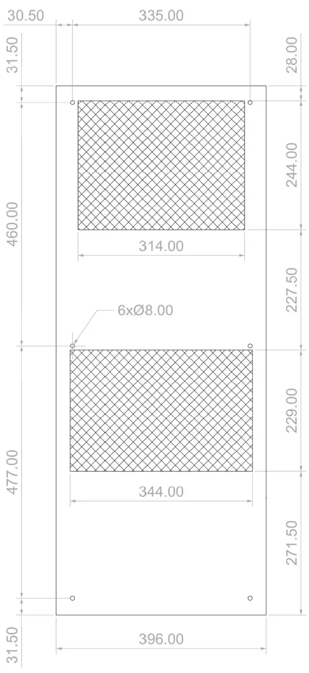 IP Enclosures IP ACIWM200 001 Air Conditioner for Electrical Enclosure - fig1