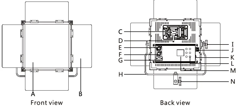 FotdioX-P60-P120-LED-Panel-Light-fig-1