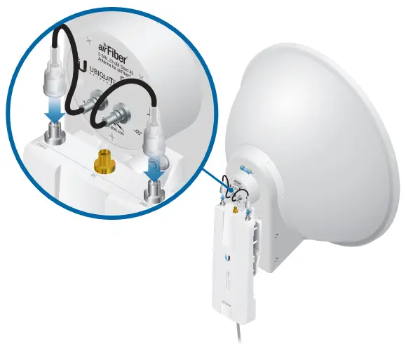 UBIQUITI NETWORKS AF 5G23 S45 airFiber X Antenna - radio