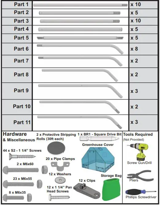 OLT-RB88GHO-8x8-Garden-Box-with-Greenhouse-Cover-FIG-1