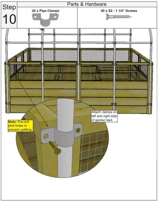 OLT-RB88GHO-8x8-Garden-Box-with-Greenhouse-Cover-FIG-11