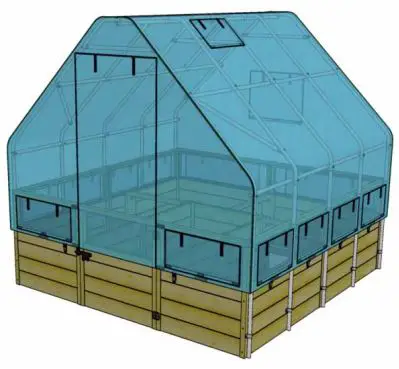OLT-RB88GHO-8x8-Garden-Box-with-Greenhouse-Cover-FIG-16