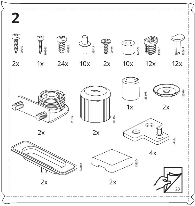 IKEA-MALSJÖ-TV-Bench-with-Sliding-Doors-FIG-5