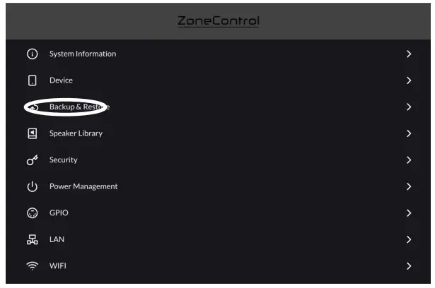 BLAZE CCA10i-BA Loudspeakers - Backup