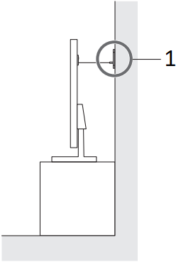 SAMSUNG QE32LS03CBUXXU - Preventing the TV from falling 2