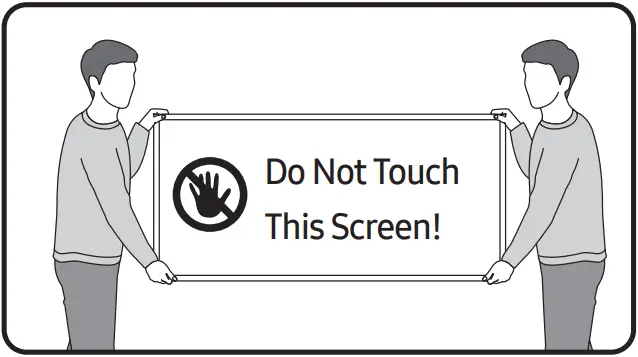 SAMSUNG QE32LS03CBUXXU - WARNING 2