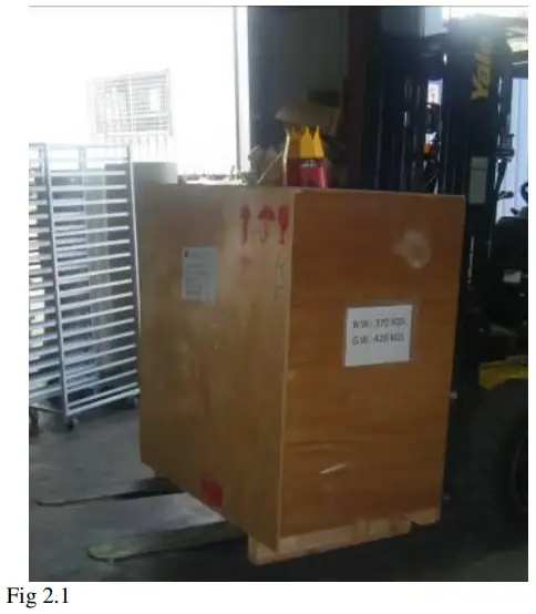 IBE KL200E Spiral Mixer - Transport