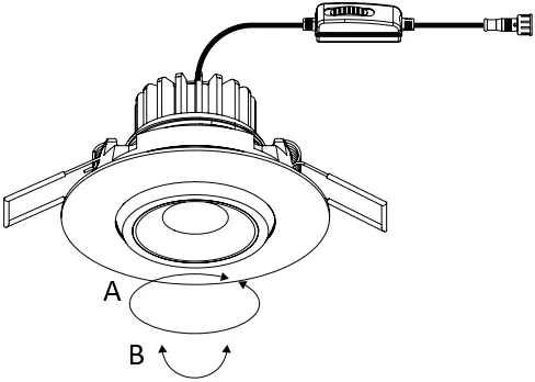 DALS Lighting GMB2-CC-XX 4 Inch Round Recessed B1