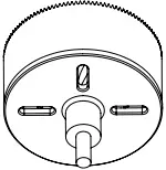 DALS Lighting GMB2-CC-XX 4 Inch Round Recessed C1c