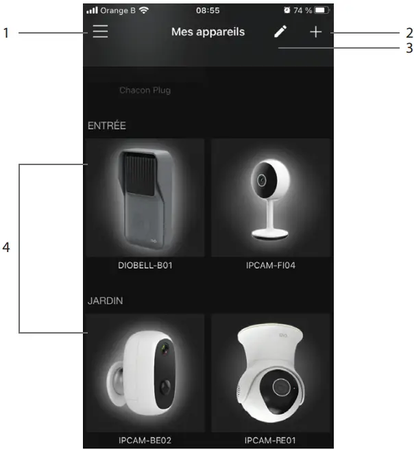 DIOCAM RE01 v2 Wifi Camera - Use
