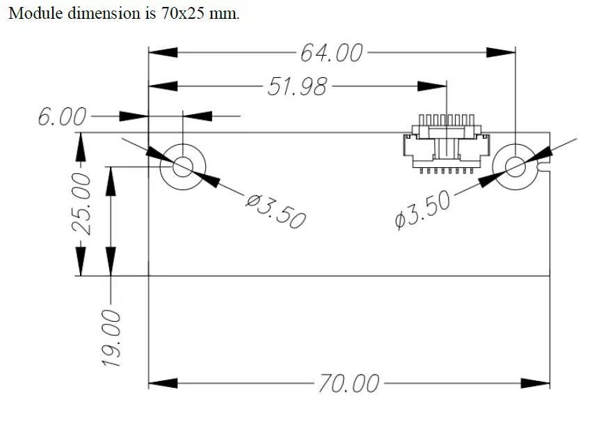 17WFM26 WiFi Bluetooth Combo Module 2