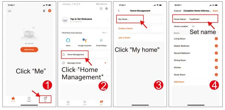 tuya TL-AH708 Touch Screen HD Wireless Video Door Phone - App