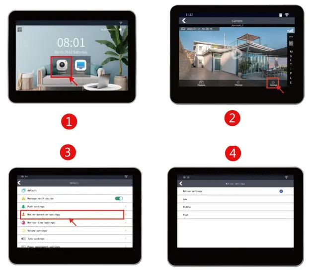 tuya TL-AH708 Touch Screen HD Wireless Video Door Phone - App13