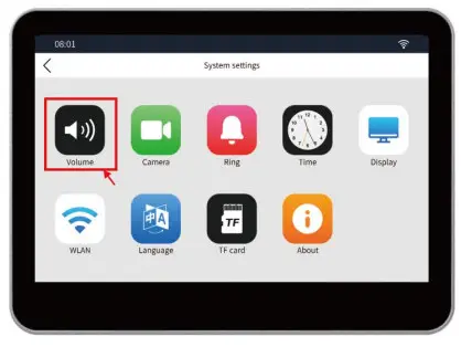tuya TL-AH708 Touch Screen HD Wireless Video Door Phone - App18