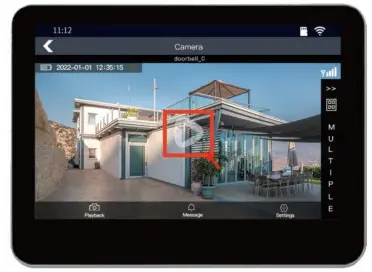 tuya TL-AH708 Touch Screen HD Wireless Video Door Phone - App23