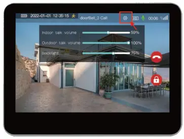 tuya TL-AH708 Touch Screen HD Wireless Video Door Phone - App24