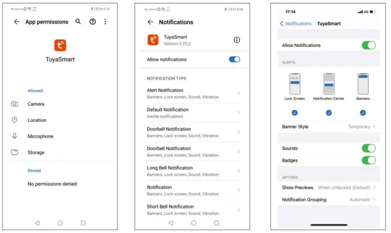 tuya TL-AH708 Touch Screen HD Wireless Video Door Phone - App25