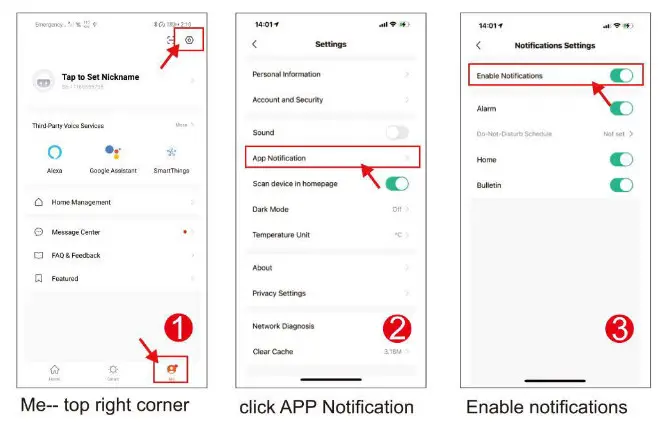 tuya TL-AH708 Touch Screen HD Wireless Video Door Phone - App26