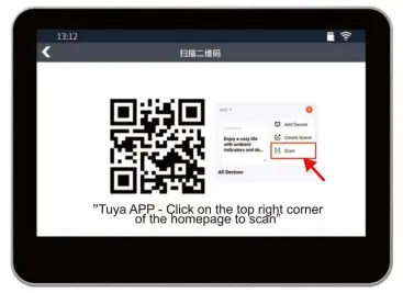 tuya TL-AH708 Touch Screen HD Wireless Video Door Phone - App5